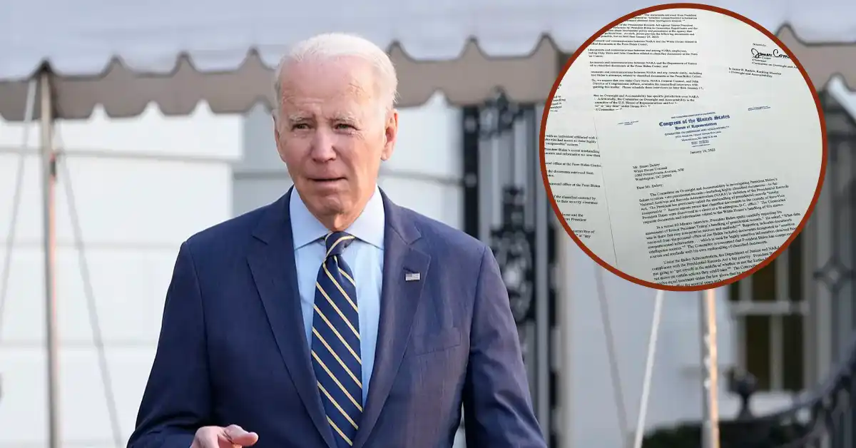 Comer Asks White House To Release Biden Visitor Logs 