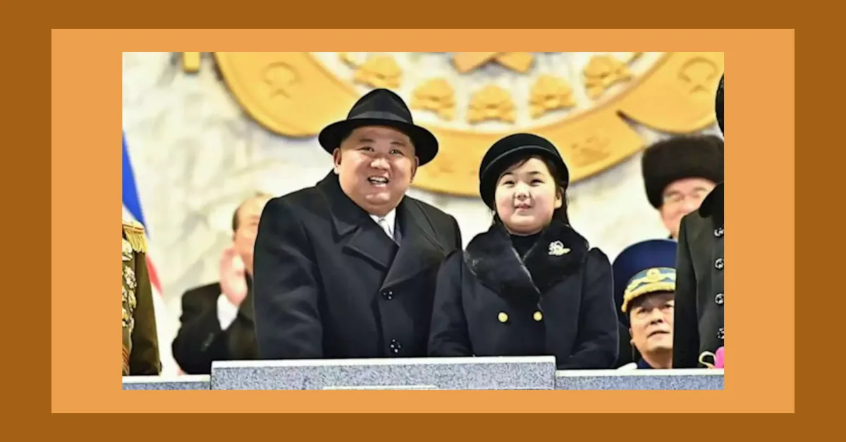 Kim Jong Un's Daughter Appears At Military Parade 