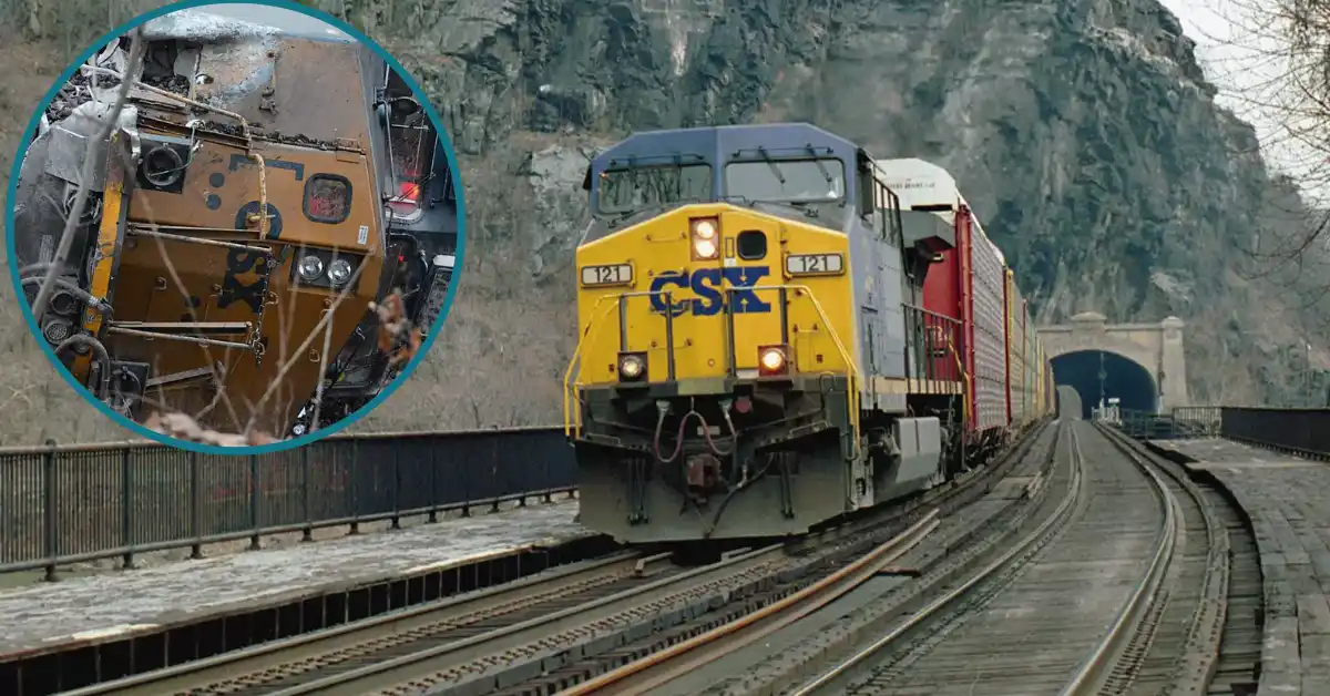CSX Freight Train Derails In West Virginia 