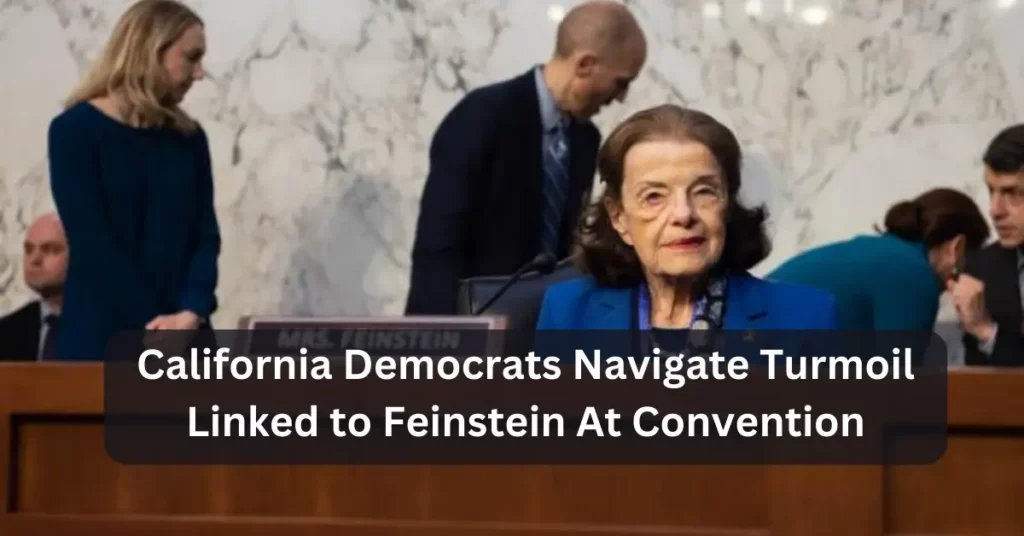 California Democrats Navigate Turmoil Linked to Feinstein At Convention