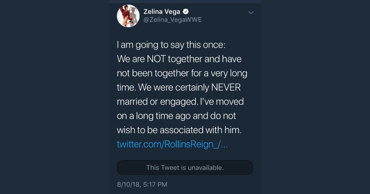 Is Zelina Vega Still Married to Aleister Black 